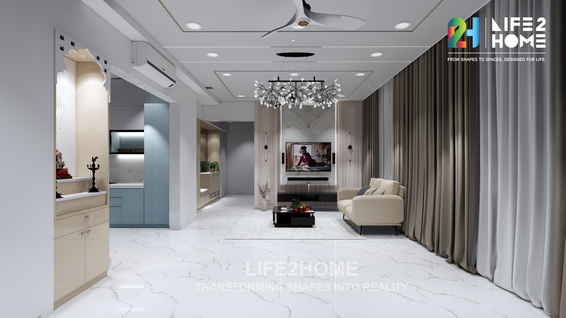 What Makes Life2home a Top Interior Designer in Pune for Modern Homes