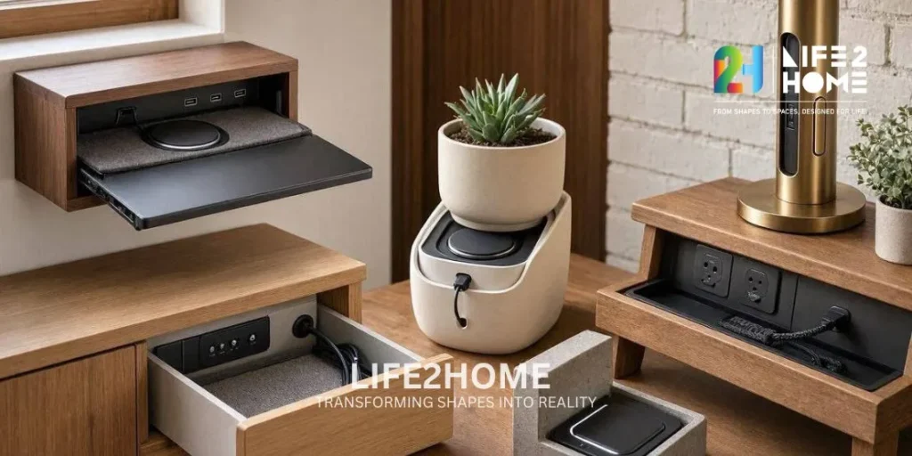 Hidden Charging Station Ideas by Interior Designers Near You